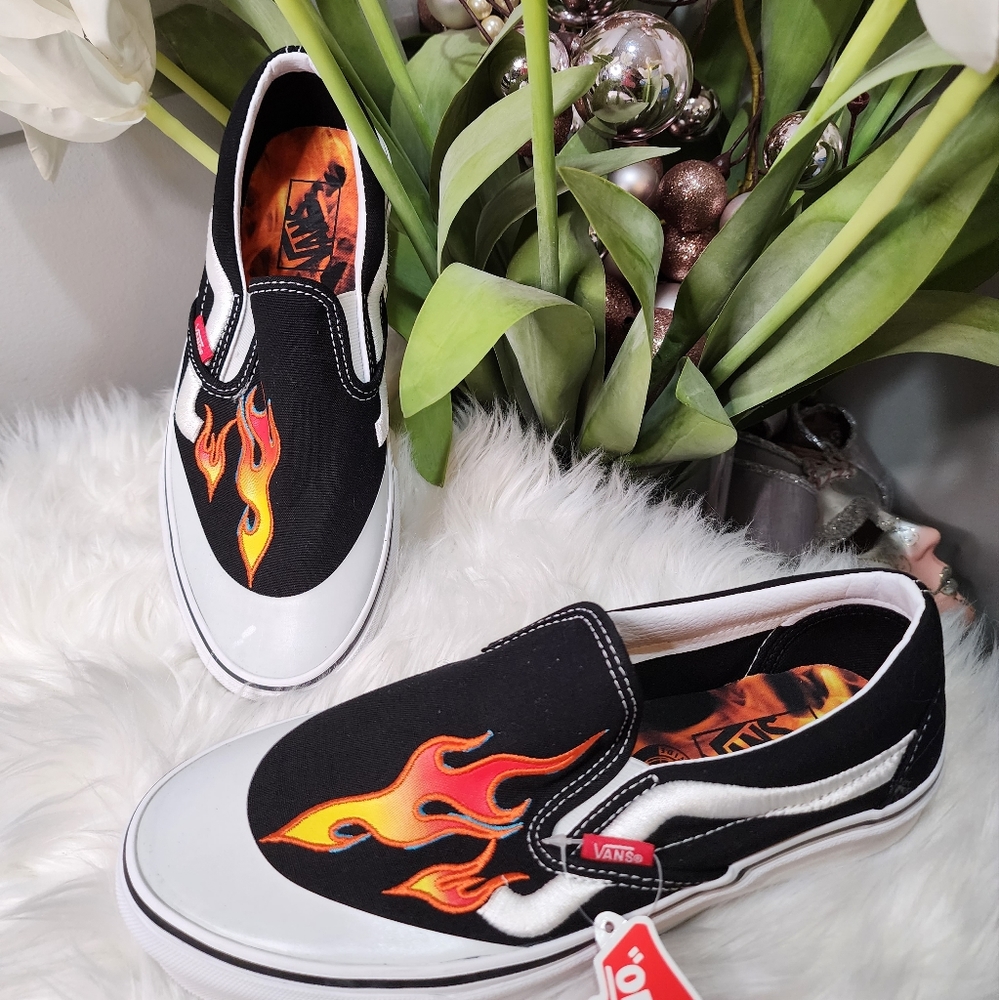 Vans Flame Unisef Sneakers sizeMens8.5/Women10